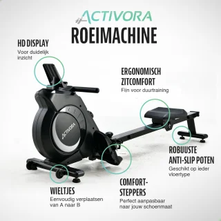 Activora Roeitrainer Magnetisch Systeem