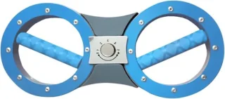 Arm rotatie machine schouder trainer 8-18 lb blauw