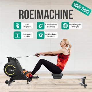 Avalo Inklapbare Roeitrainer Met Display