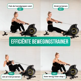 Avalo Inklapbare Roeitrainer Met Display