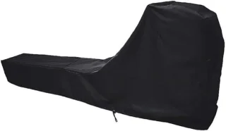 Beschermhoes voor roeimachine 244x102x61 cm - Zwart