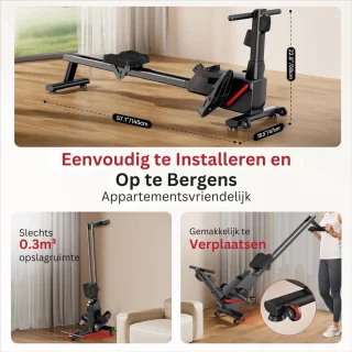 Wat vinden we goed aan de Calviero® Roeitrainer - Roeimachine