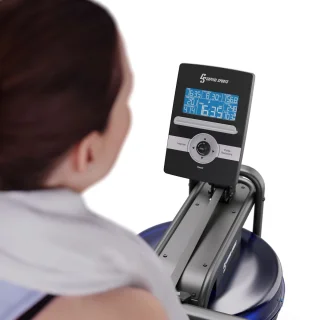 CAPITAL SPORTS Roeiapparaat Waterweerstand 134 cm Bluetooth Zwart