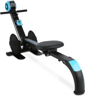 CAPITAL SPORTS Stringmaster Roeiapparaat Inklapbaar Zwart/Blauw