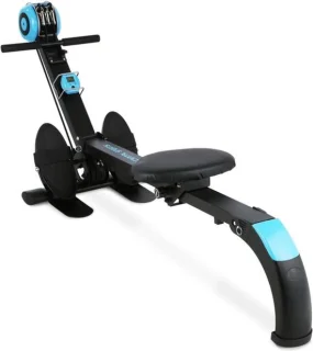 CAPITAL SPORTS Stringmaster Roeiapparaat Inklapbaar Zwart/Blauw