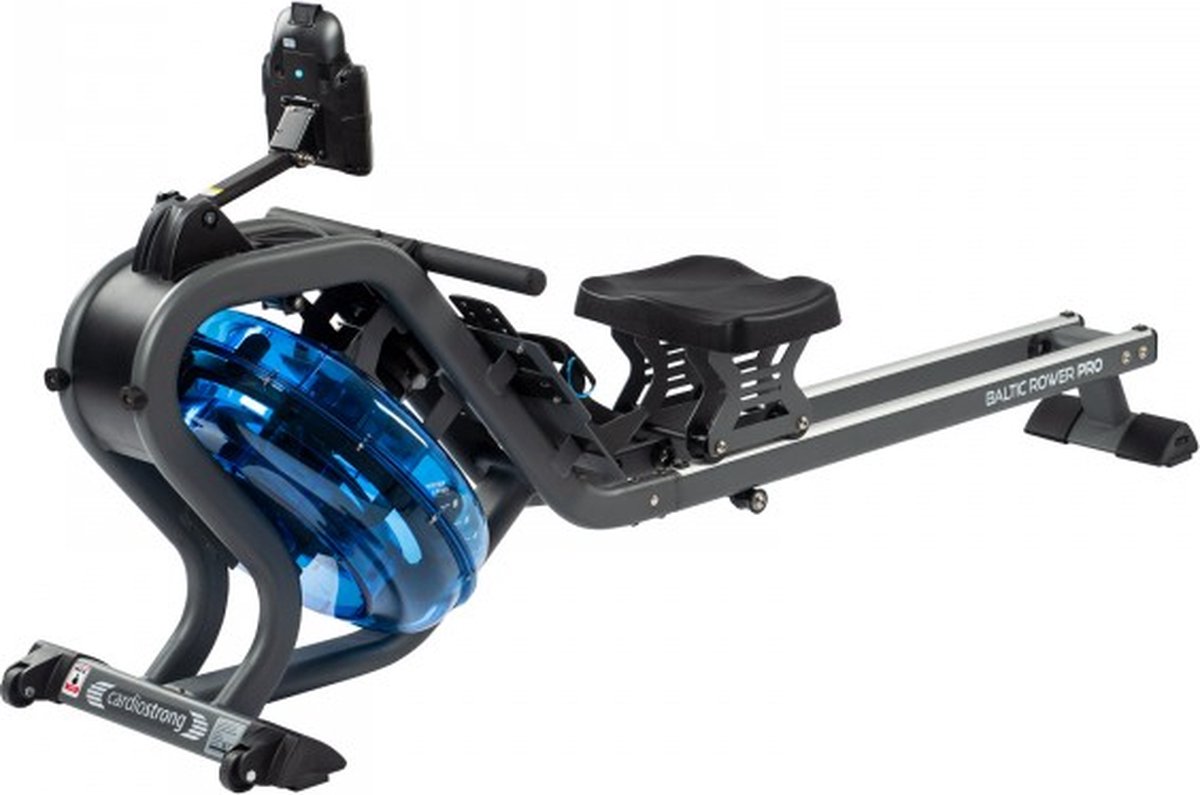 Wat vinden we goed aan de cardiostrong Baltic Rower Pro Roeitrainer blauw/grijs