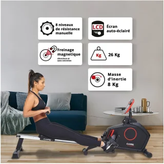 CARE Mag Clipper KS Roeiapparaat Kinomap
