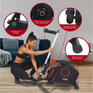 CARE Mag Clipper KS Roeiapparaat Kinomap
