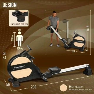 Wat vinden we goed aan de Christopeit Vico Roeitrainer