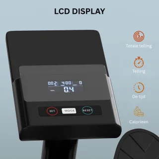 CLGP® Inklapbare Roeitrainer Zwart