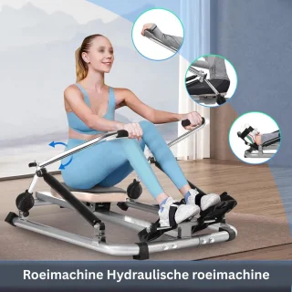 CLGP Roeitrainer Inklapbaar Zilver