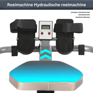 CLGP Roeitrainer Inklapbaar Zilver