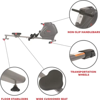 Compacte roeitrainer