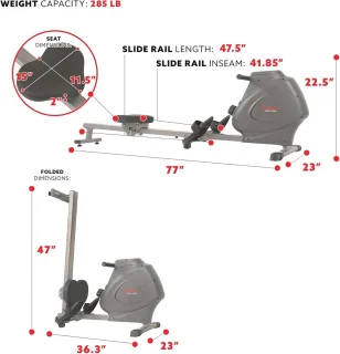 Compacte roeitrainer