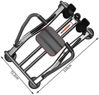 DailySupplies Roeitrainer Inklapbaar Zwart
