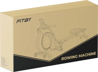 Fitby Roeitrainer Inklapbaar Zwart