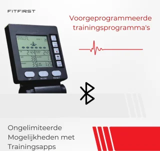 FitFirst AirRower Inklapbare Roeitrainer Ergometer