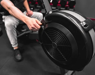 FitFirst AirRower Inklapbare Roeitrainer Ergometer