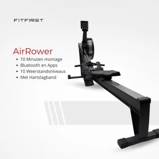 FitFirst AirRower Inklapbare Roeitrainer Ergometer