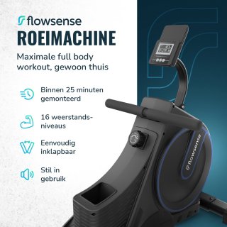 Flowsense Inklapbaar Roeiapparaat Roeimachine