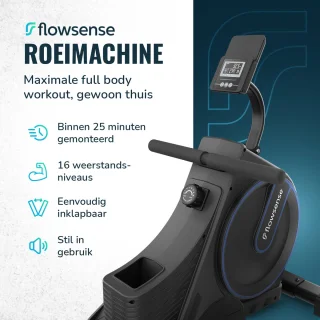 Flowsense Inklapbaar Roeiapparaat Roeimachine