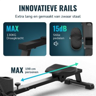 Flowsense Inklapbaar Roeiapparaat Roeimachine