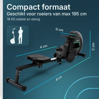 Flowsense Roeimachine Elastische Weerstand