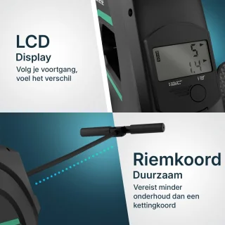 Flowsense Roeimachine Elastische Weerstand