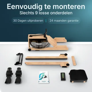 Flowsense Roeimachine Hout Waterweerstand