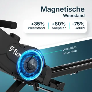 Flowsense Roeimachine Magnetisch 16Niveaus LCD