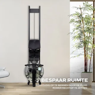 Fluid Rower Apollo Plus Roeimachine Black