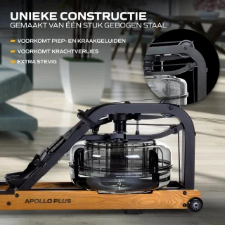 Fluid Rower Apollo Plus Roeimachine Opklapbaar