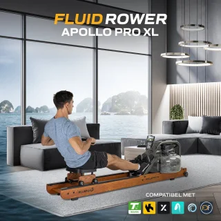 Fluid Rower Apollo Pro XL Roeimachine