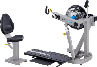Fluid Rower E850 Club Roeitrainer Zilver