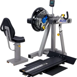 Fluid Rower E850 Club Roeitrainer Zilver