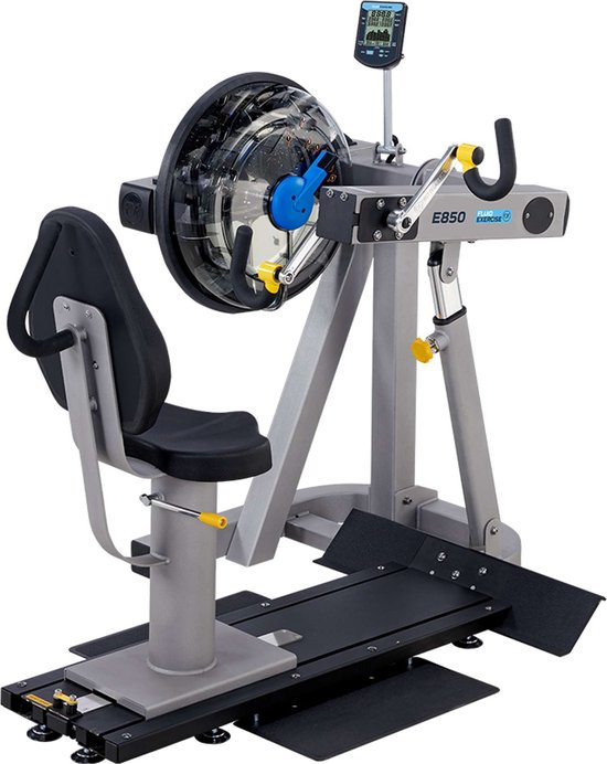 Fluid Rower E850 Club Roeitrainer Zilver