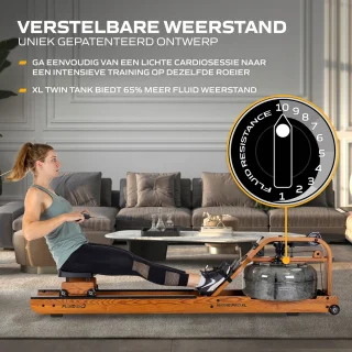 Fluid Rower Viking Pro XL Roeitrainer