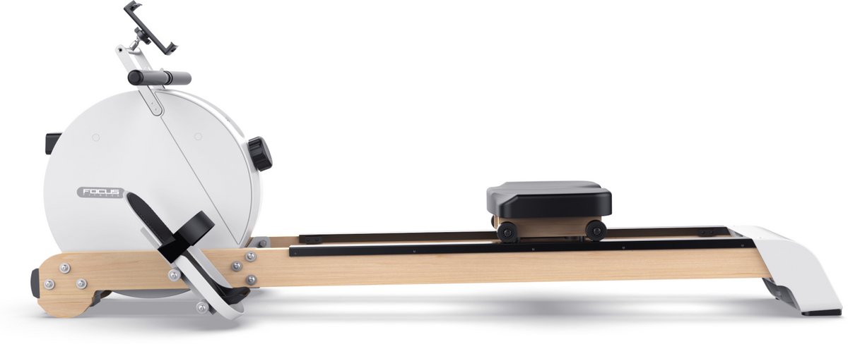De Focus Fitness Row 2.6 Roeitrainer Wit in één oogopslag