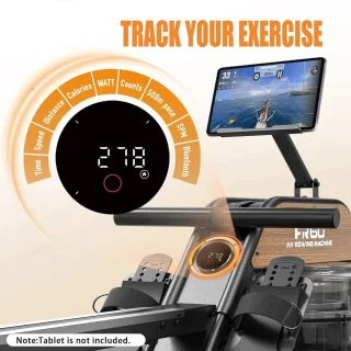 FR60 Water Roeitrainer Bluetooth App
