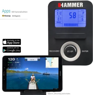 Hammer Fitness Roeitrainer Water Stream