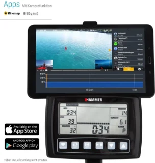 Hammer Fitness Roeitrainer Water Stream