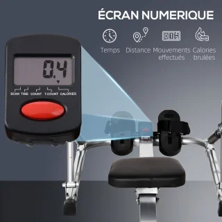 HOMCOM Roeitrainer - Roeimachine