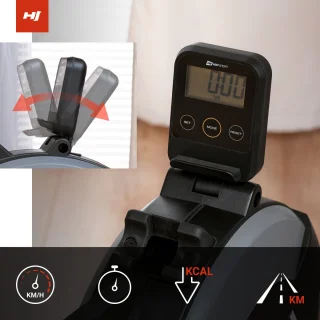 Hop-Sport Aspen HS-080R Opvouwbare Roeitrainer