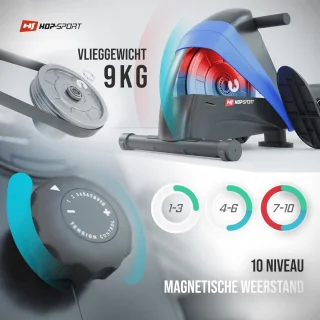 Hop-Sport HS-030R Boost Magnetische Roeimachine