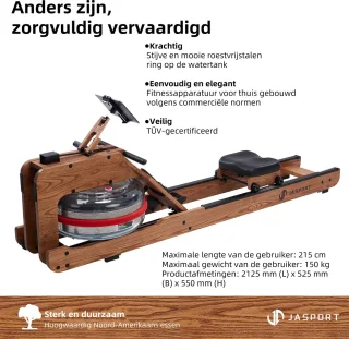 JASPORT R1 Roeimachine Water