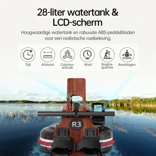 JASPORT R3 Eikenhouten Opvouwbare Roeimachine
