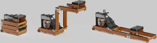 Kingsmith WR1 Opvouwbare Roeimachine Zwart