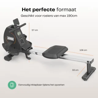 LaCardia Magnetische Roeitrainer Met Display Inklaarbaar