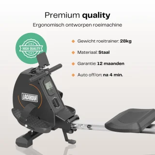 LaCardia Magnetische Roeitrainer Met Display Inklaarbaar