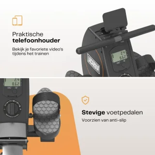 LaCardia Magnetische Roeitrainer Met Display Inklaarbaar